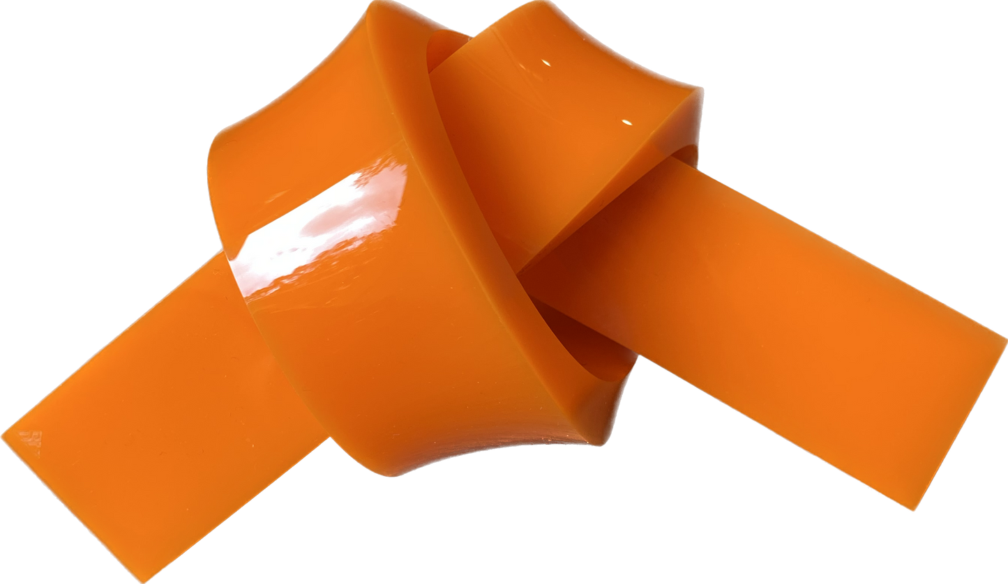 Acrylic Knot - Orange